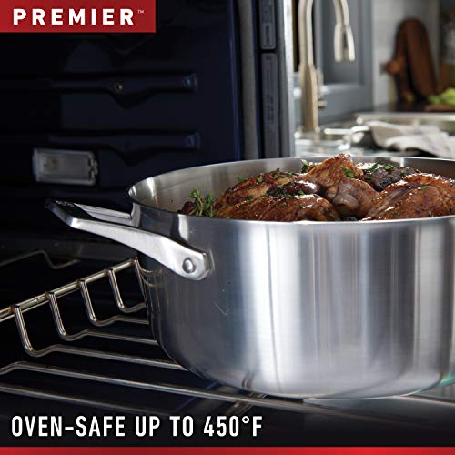 Stainless Steel 2.5-Quart Saucepan with Cover Y31154