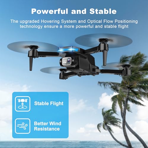 Foldable 1080P Camera Drone for Kids and Beginners T79651