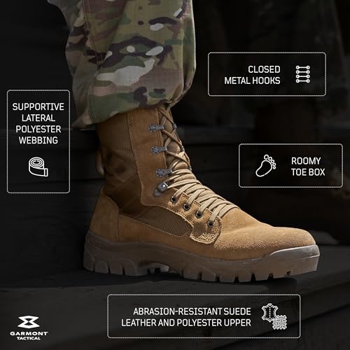 Military Combat Boots for Men and Women, Suede Leather Z7529