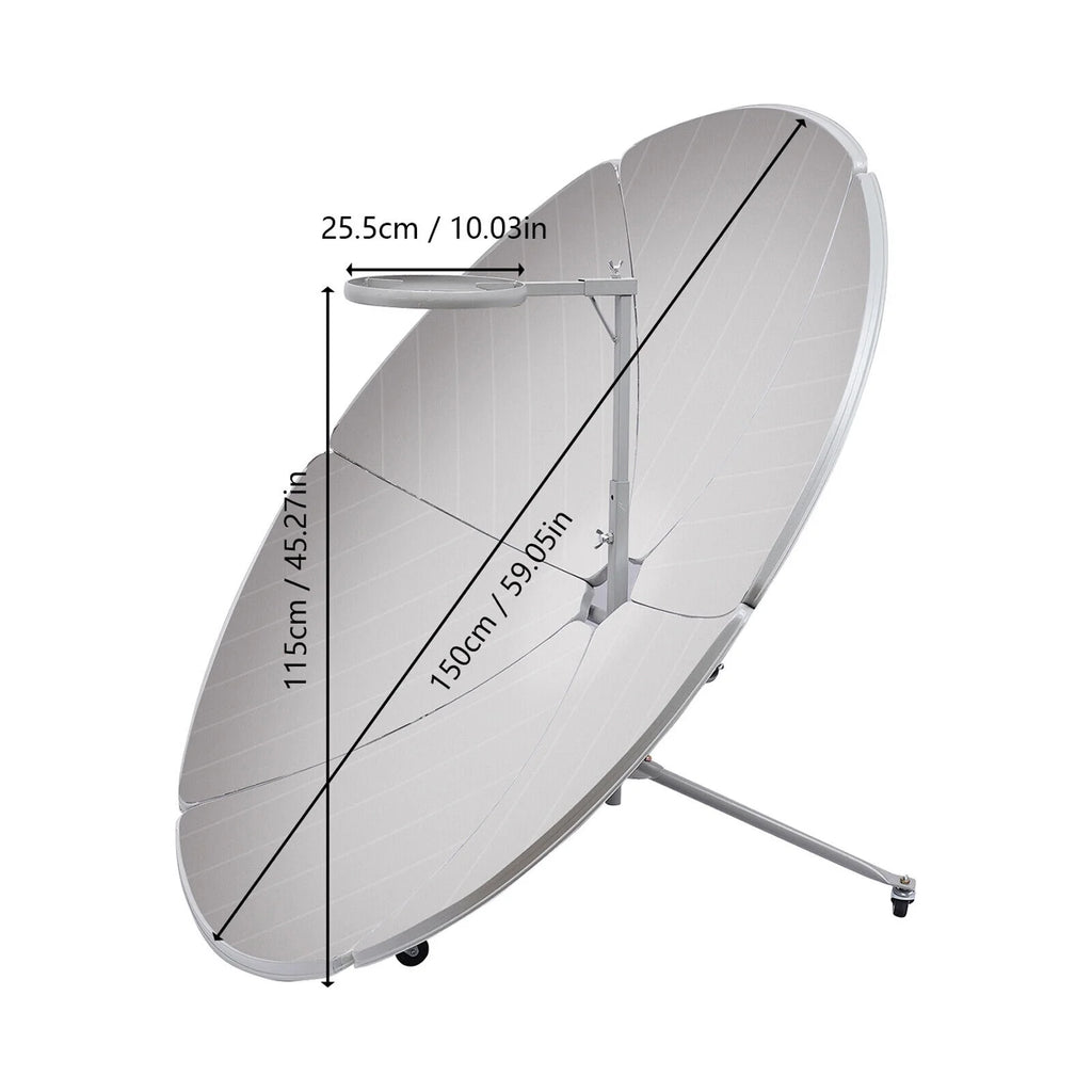 Parabolic Solar Cooker for Outdoor Camping W663250