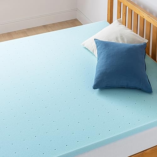 Queen Size 3 Inch Ventilated Memory Foam Mattress Topper V52104