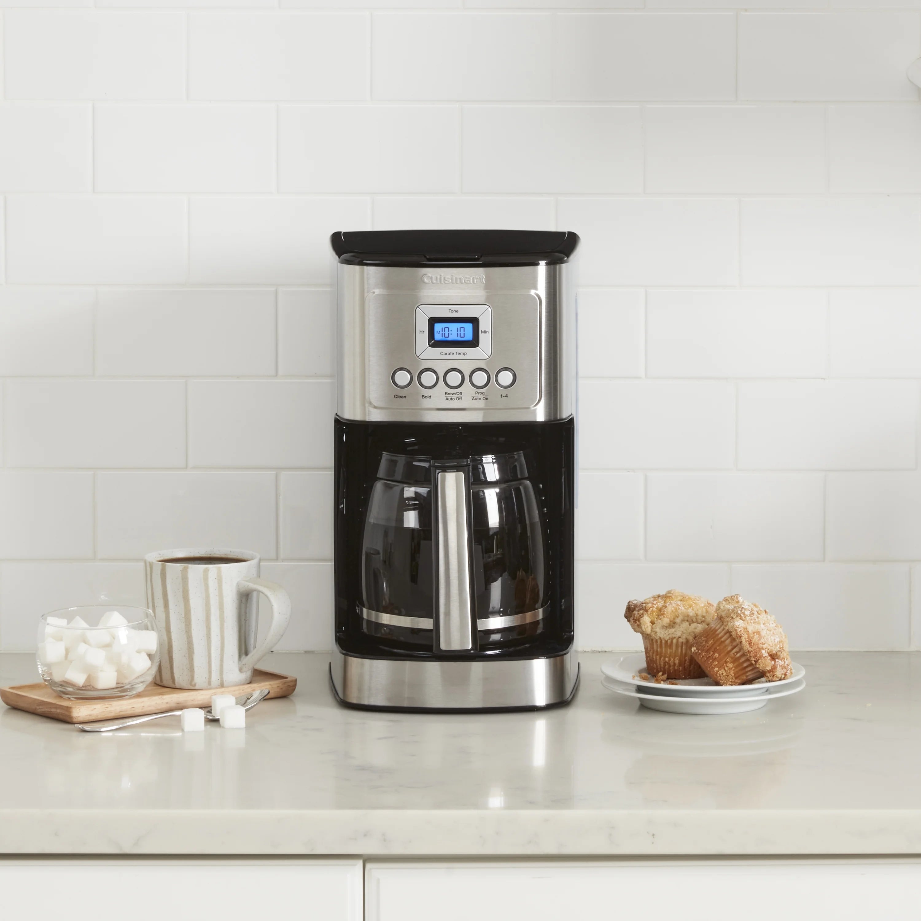 14 Cup Programmable Coffeemaker, Silver R58517