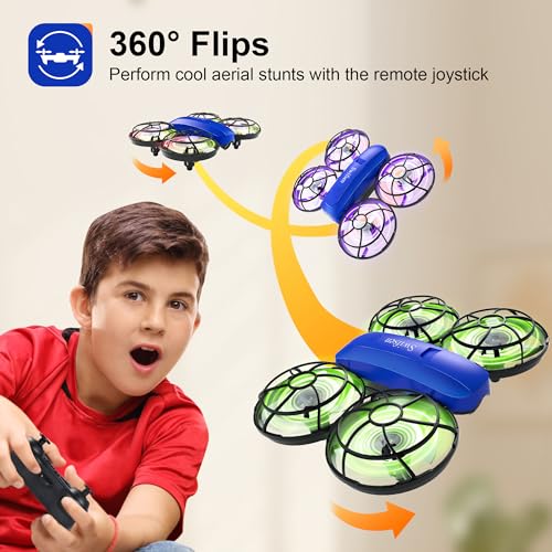 Mini Drone for Kids with Camera, Indoor RC Quadcopter Toy I98021