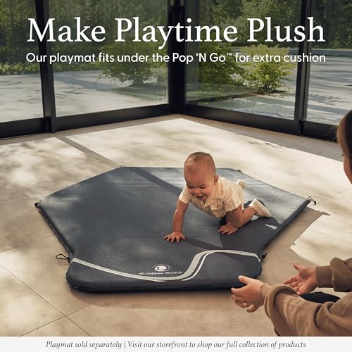 Pop Up Baby Playpen with Canopy and Mosquito Net I14880
