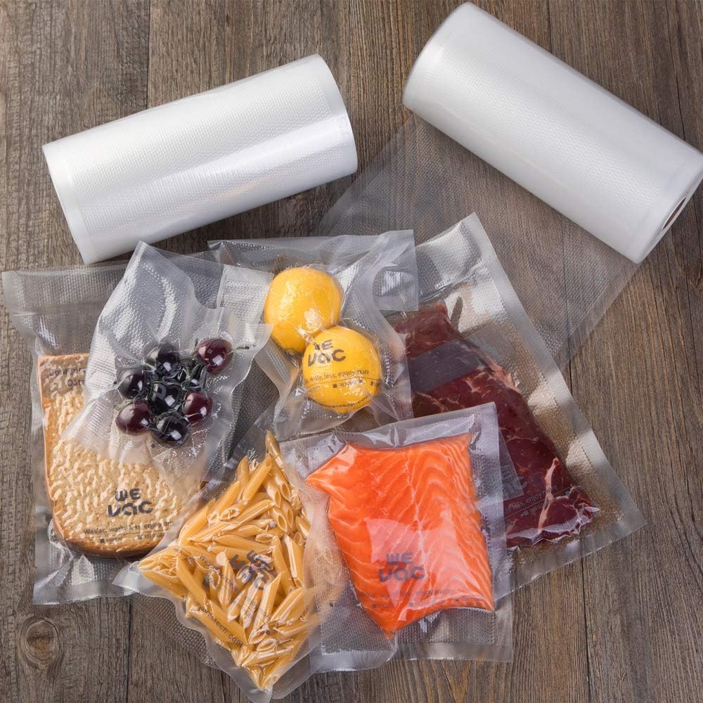 Vacuum Sealer Bags 8x50 Rolls 2 Pack, BPA Free, Heavy Duty S795996