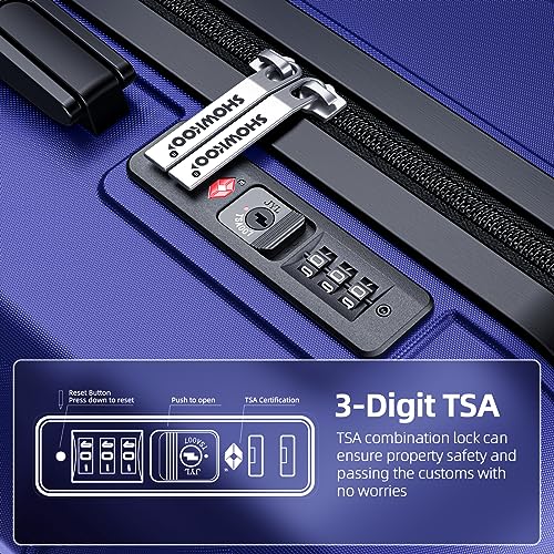 Expandable Luggage Set with TSA Lock A418040