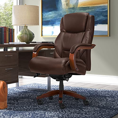 Executive Office Chair with Lumbar Support and Memory Foam Cushion T501837