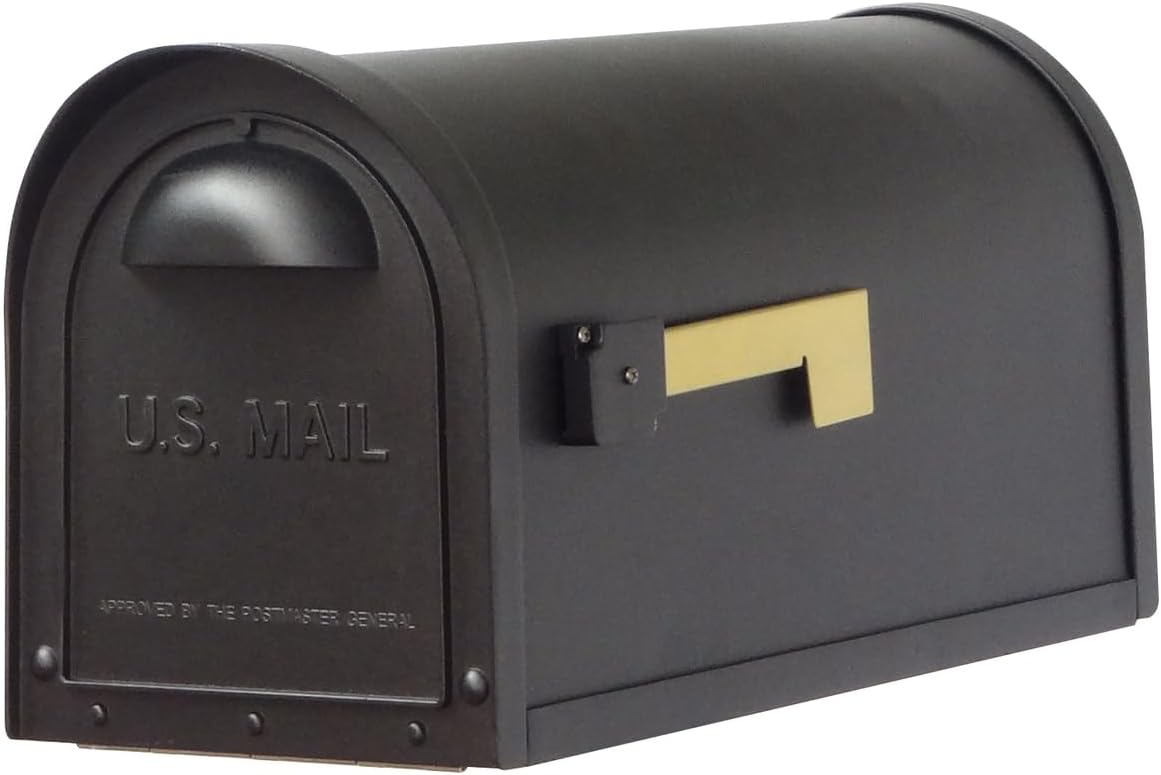 Classic Curbside Mailbox with Locking Insert C911