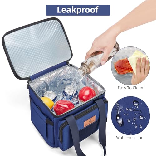 Tactical Expandable Insulated Lunch Bag, Waterproof Cooler for Work and Outdoor, 15L K52184