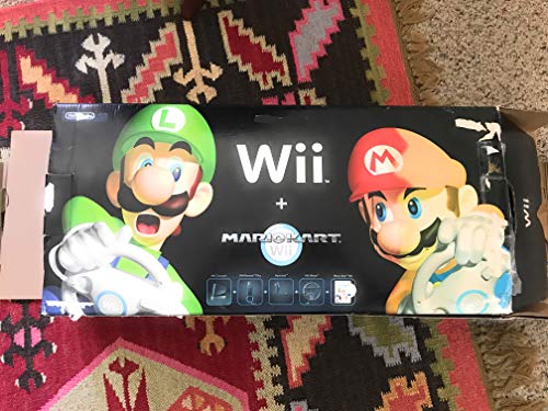 Wii Console with Mario Kart Wii Bundle - White C99852