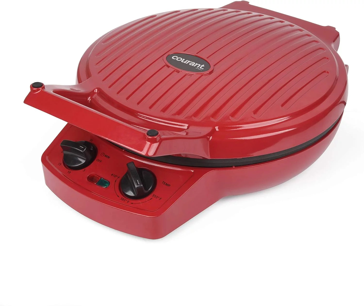 Pizza Maker 12 Inch with Timer and Temperature Control, Indoor Electric Grill W8497
