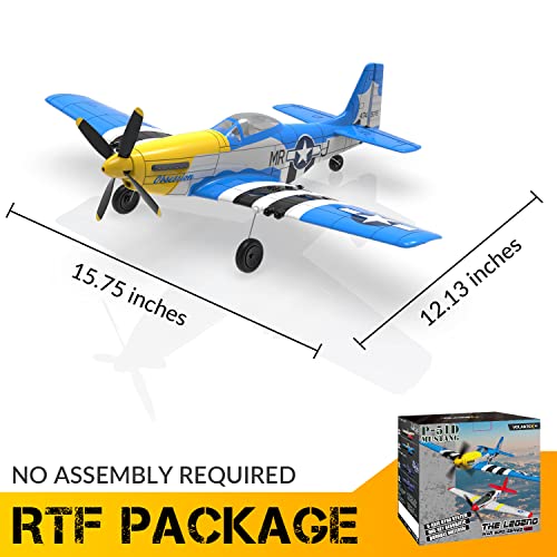 RC Plane 4 Channel Remote Control Fighter Airplane with 6-Axis Gyro, Easy to Fly for Beginners L2816