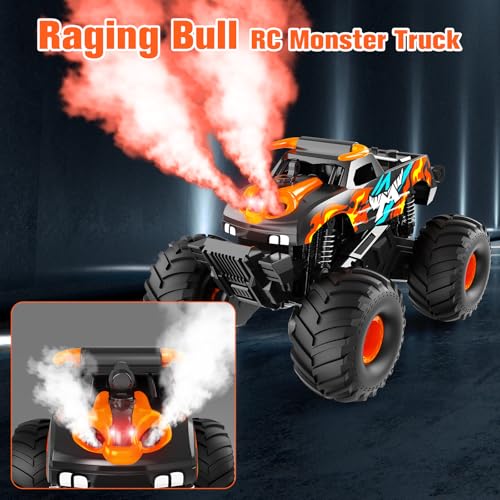 Remote Control Monster Truck 4WD Waterproof Off-Road RC Car D256