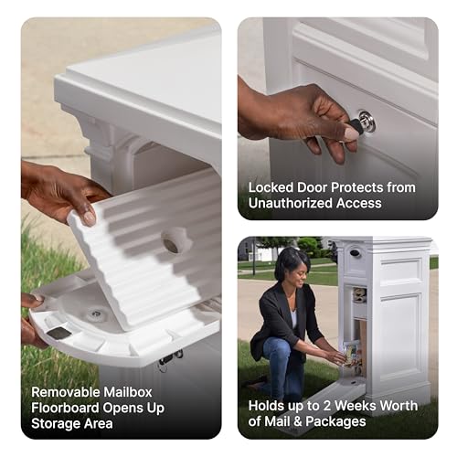 Onyx Black Mailbox J700