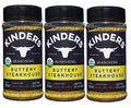 Kinder's Organic Buttery Steakhouse Seasoning Rub 10.4 Ounce (3 Packs)
