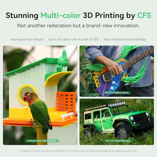 Multicolor 3D Printer with Auto Leveling, 500mm/s High Speed A62856