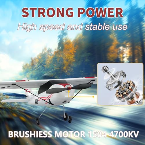RC Airplane Ready to Fly, 2.4GHz Remote Control Glider for Kids W3947