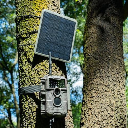 Trail Camera WiFi Bluetooth, 48MP 1296p, Night Vision Motion Activated V80082