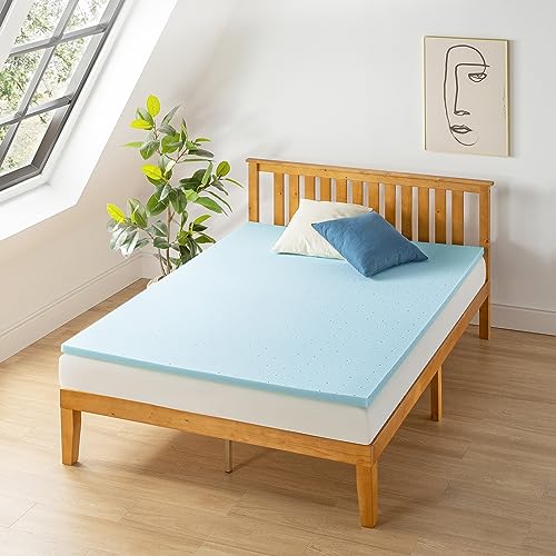 Queen Size 3 Inch Ventilated Memory Foam Mattress Topper V52104