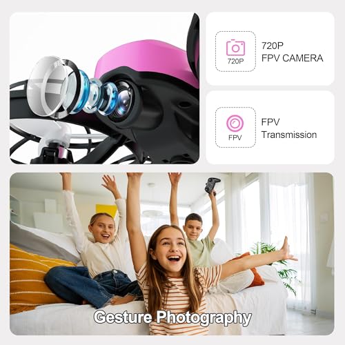 Mini Drone for Kids with Camera, Indoor RC Quadcopter Toy I98021