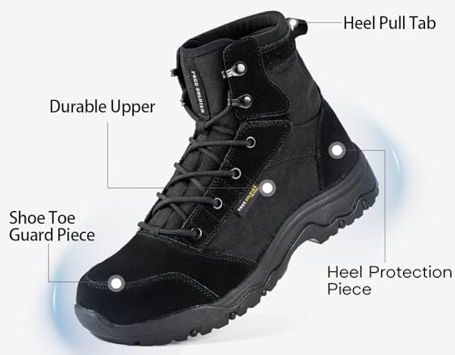 Men's Tactical Hiking Boots Lightweight Comfortable 6 Inches W3780