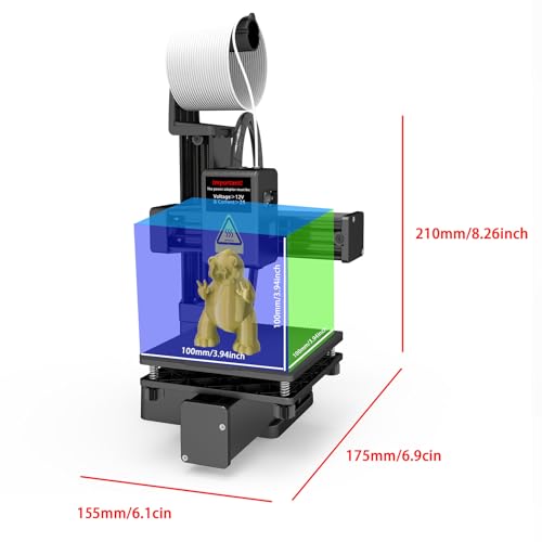 Mini 3D Printer for Beginners, Auto Leveling, High Speed O453