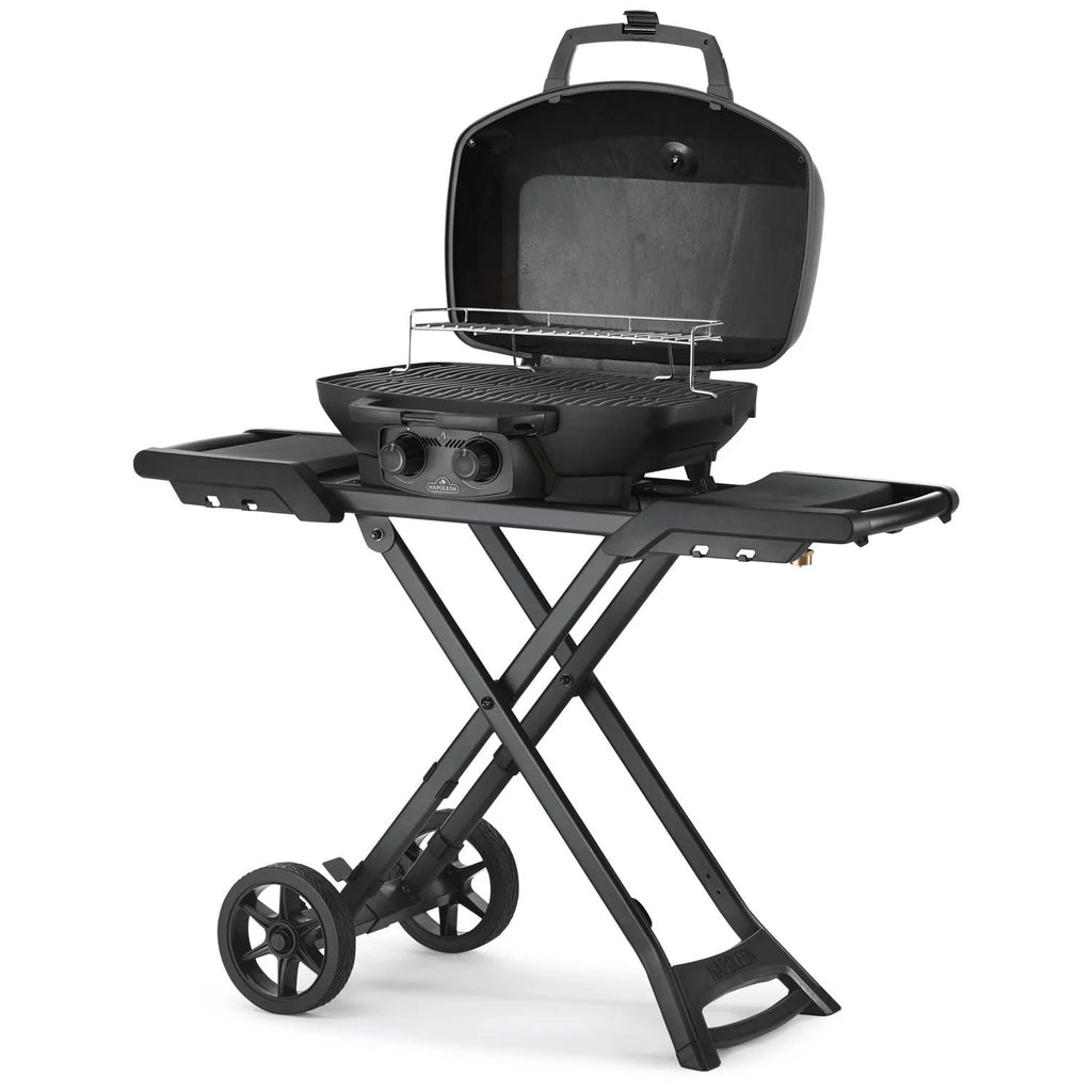Portable Freestanding Propane Gas Grill Matte Black H63845