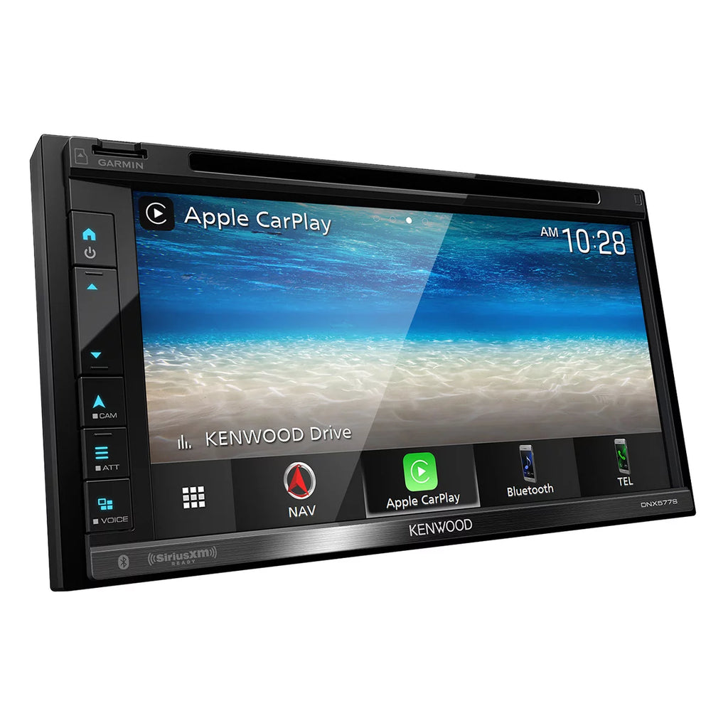 6.8-inch Double-Din Navigation DVD Receiver with Bluetooth and Android Auto V558