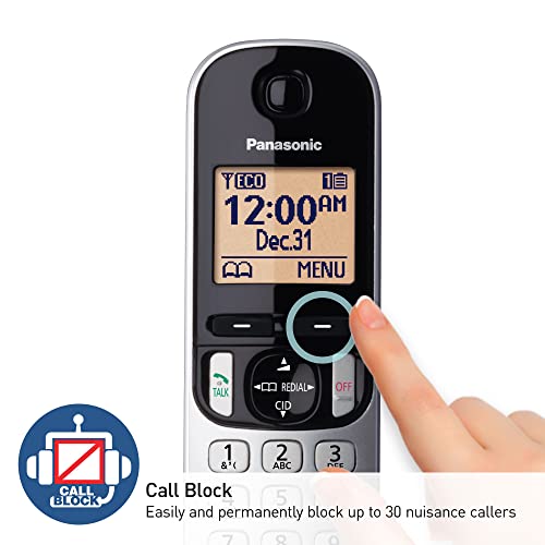 Expandable Cordless Phone System with Answering Machine and Call Block P889