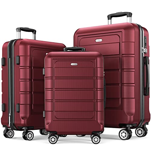 Expandable Luggage Set with TSA Lock A418040