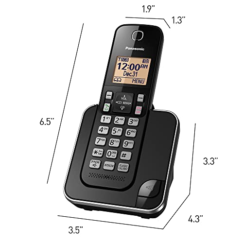Expandable Cordless Phone System with Answering Machine, 2 Handsets C302