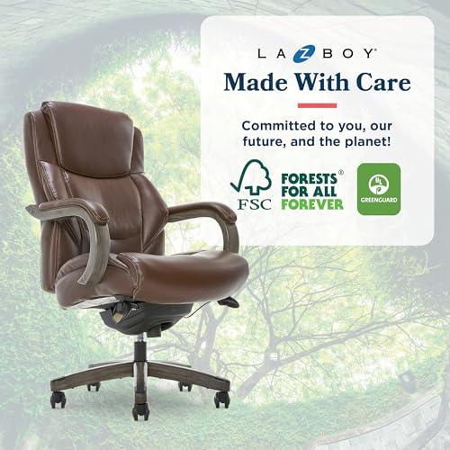 Executive Office Chair with Lumbar Support and Memory Foam Cushion T501837