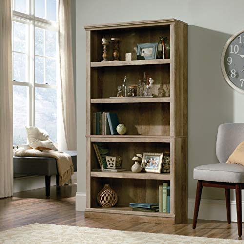 5 Tier Book Shelf Wooden Bookcase for Home Office Living Room C105