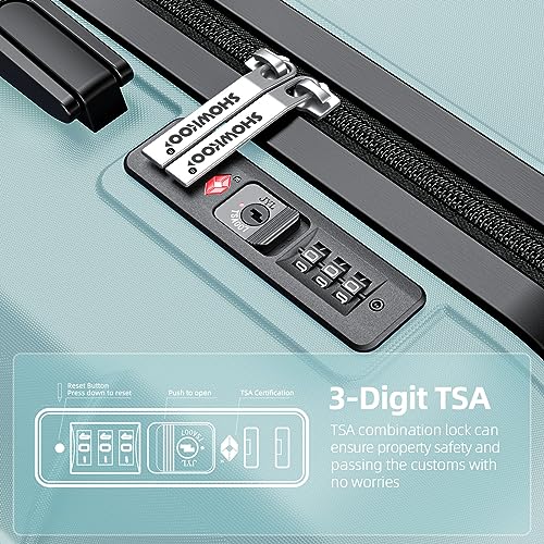Expandable Luggage Set with TSA Lock A418040