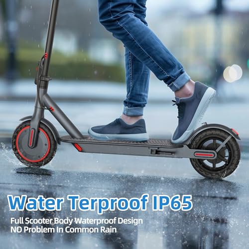 Electric Scooter for Adults, 350W, 19 Mph, 15-19 Mile Range, Folding with 8.5" Solid Tires O775637