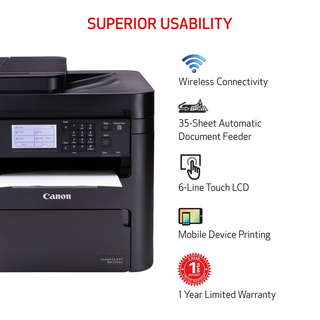 Wireless Duplex Laser Printer P358