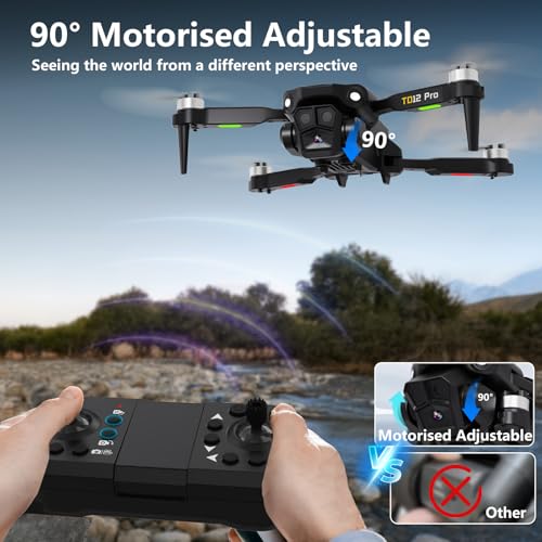 4K Camera Drone for Beginners with Foldable Design and Carrying Case D772794