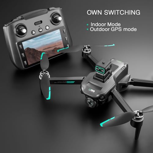 Drone with 4K Camera GPS, 5G Remote Controller, Obstacle Avoidance, 60 Mins Flight N45079