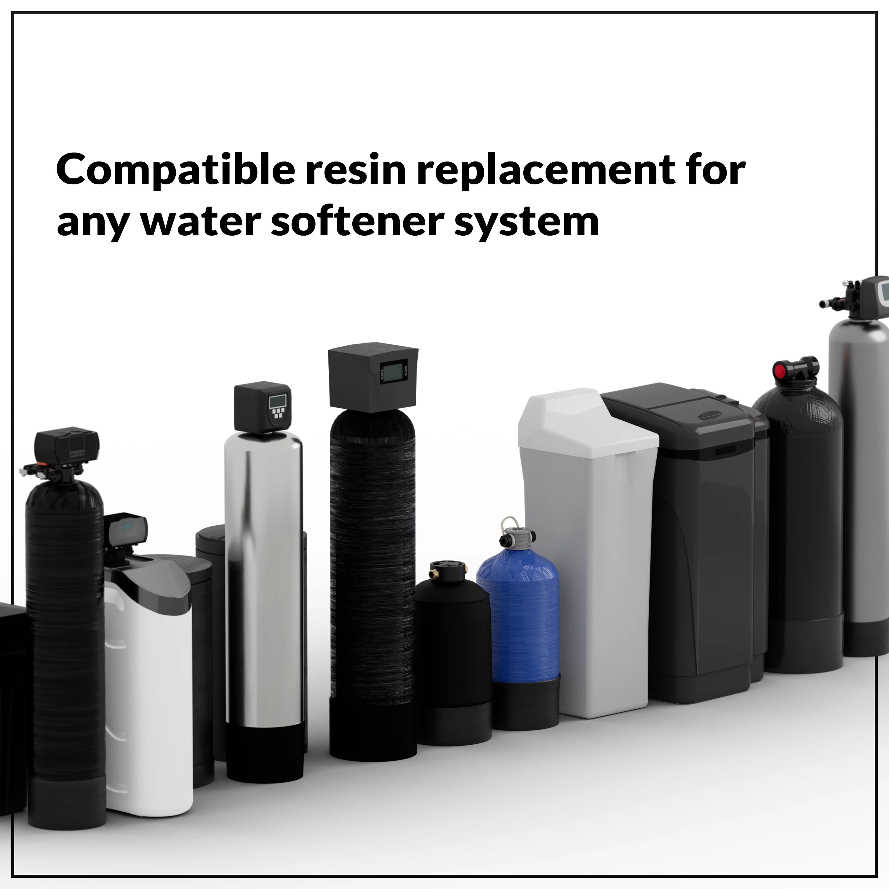 Water Softener Resin Media Replacement 1/2 CuFt T798
