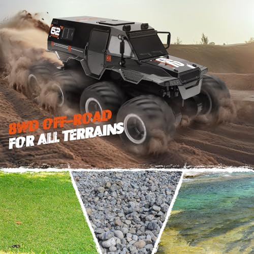 Remote Control Monster Truck 8WD Offroad Waterproof S94586