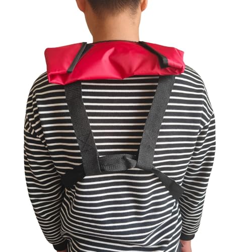 Snorkel Vest, Inflatable Swim Jacket for Snorkeling Diving Safety, Adjustable for Men Women L2046
