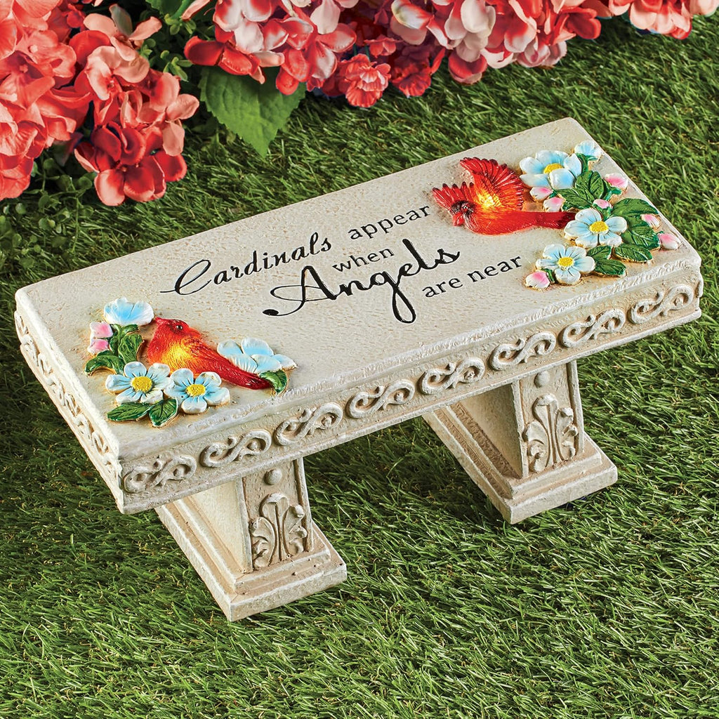 Solar Memorial Bench for Cardinals U300701