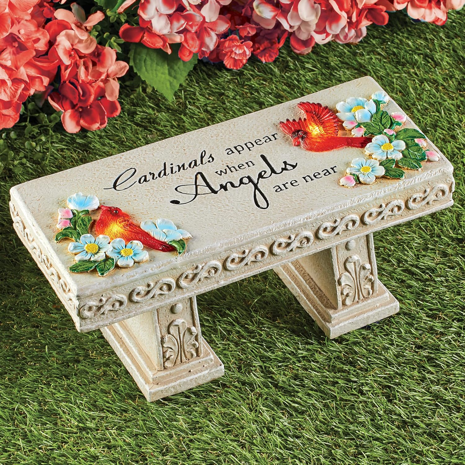 Solar Memorial Bench for Cardinals U300701