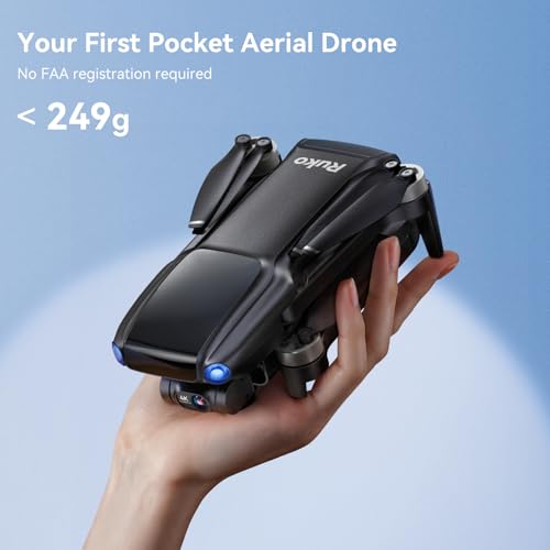 4K Camera Drone for Adults, Under 249g, 3-Axis Gimbal R572