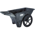 Rubbermaid Commercial Products FG564200BLA Plastic Yard Cart, 7.5 cu. feet