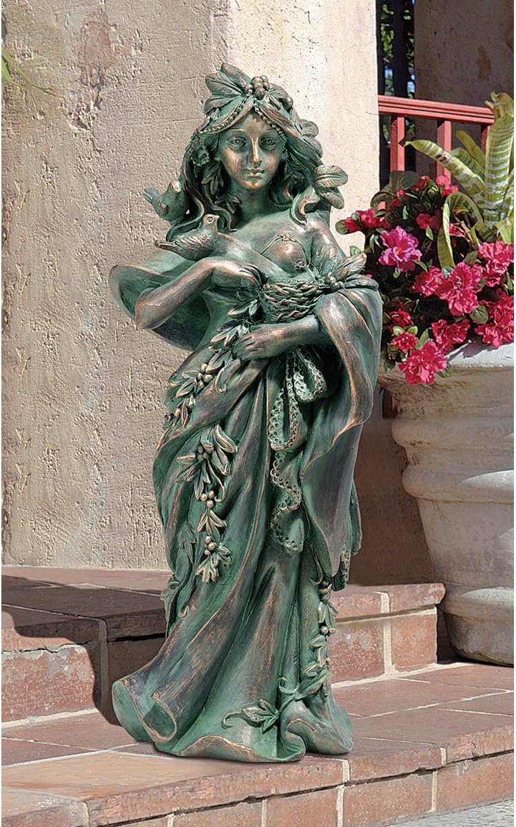 Mother Nature Maiden of the Forest Statue, Full Color E904