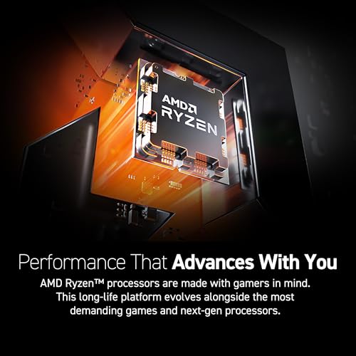 Gaming Desktop PC with AMD Ryzen 7, RTX 4060, 16GB RAM, 1TB SSD T284492