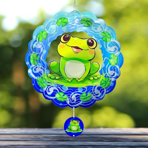 Cardinal Wind Spinner-3D Metal Hanging Wind Spinners, Perfect Ornament Gifts for Women/Men, 12 Inch Spinfinity Wind Spinner for Outdoor & Indoor Decorations, Yard Art, Garden Decoration