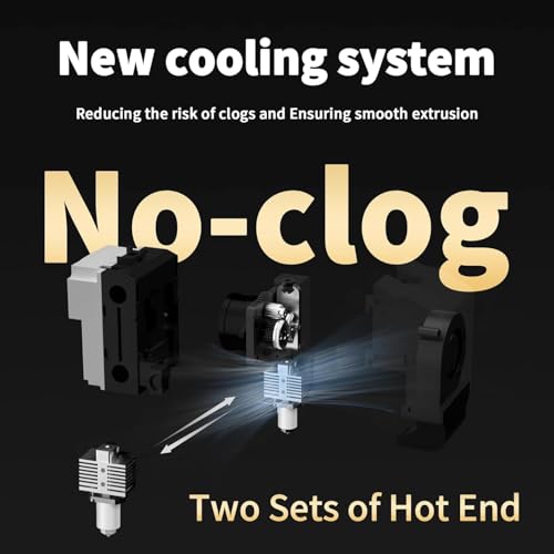 3D Printer, High-Speed Large Size, Auto Leveling, 12.8×12.8×12.4" L707