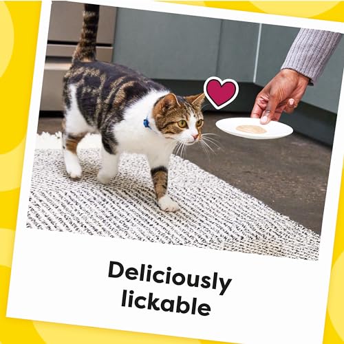 Creamy Puree Lickable Cat Treats, 0.42 oz Tubes, 48 Count Y26330